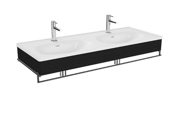 EQUAL - Double wall-mounted vanity unit with towel rail by VitrA Bathrooms - view 2